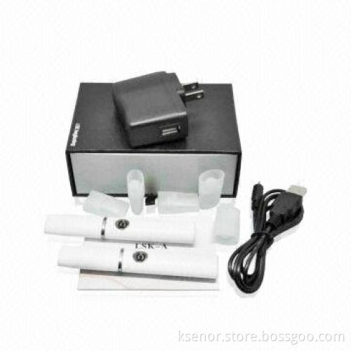 EGO-LSK E-cigarette Starter Kit with 2 CE2 Tanks, Support 800 Puffs